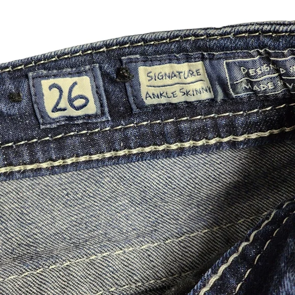 Miss Me Women's Skinny Sz 26 - Picture 8 of 12